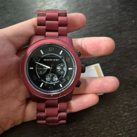 Michael Kors  Runway Chronograph Quartz Black Dial Men's Watch - Picture 4 of 4